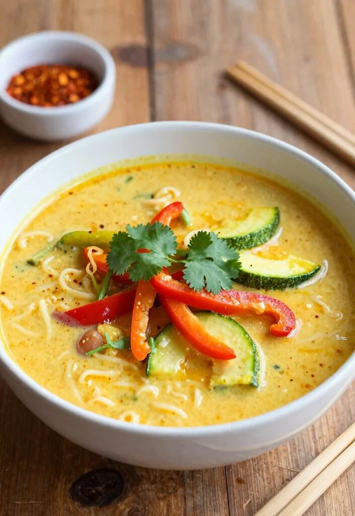 12 Healthy Ramen Noodle Recipes for Lighter Bowls 2. Coconut Curry Ramen 0