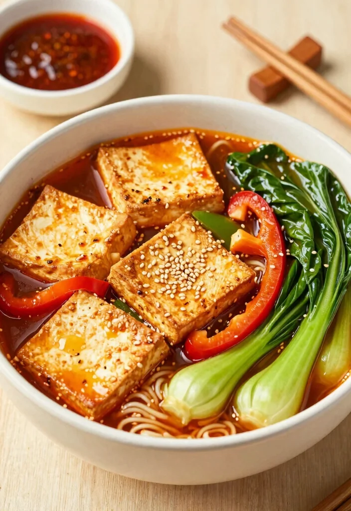 12 Healthy Ramen Noodle Recipes for Lighter Bowls 7. Szechuan Tofu Ramen 0