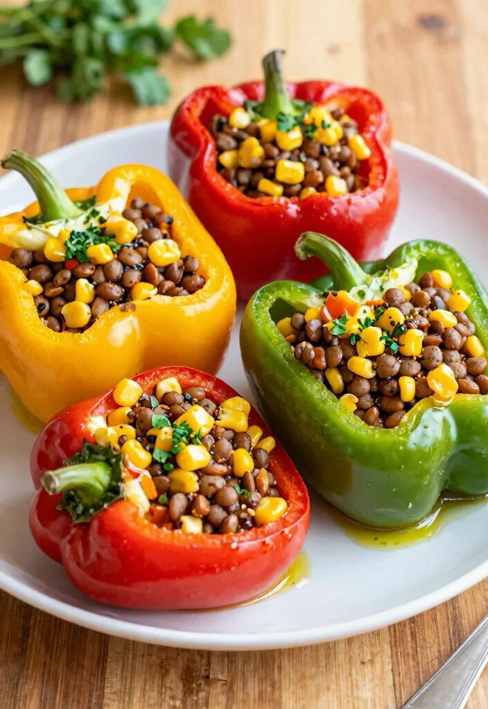 12 Healthy Recipes for Diabetics with Smart Swaps 14 12 Healthy Recipes for Diabetics with Smart Swaps 4. Stuffed Bell Peppers 0