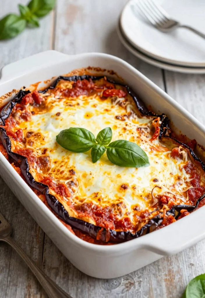 12 Healthy Recipes for Diabetics with Smart Swaps 25 12 Healthy Recipes for Diabetics with Smart Swaps 5. Eggplant Parmesan Bake 0