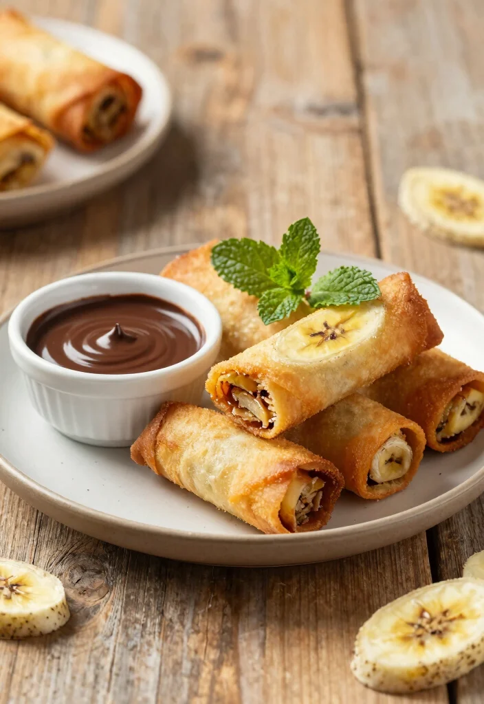12 Healthy Ripe Banana Recipes for Sweet Snacks 50 12 Healthy Ripe Banana Recipes for Sweet Snacks 10. Banana Spring Rolls 0