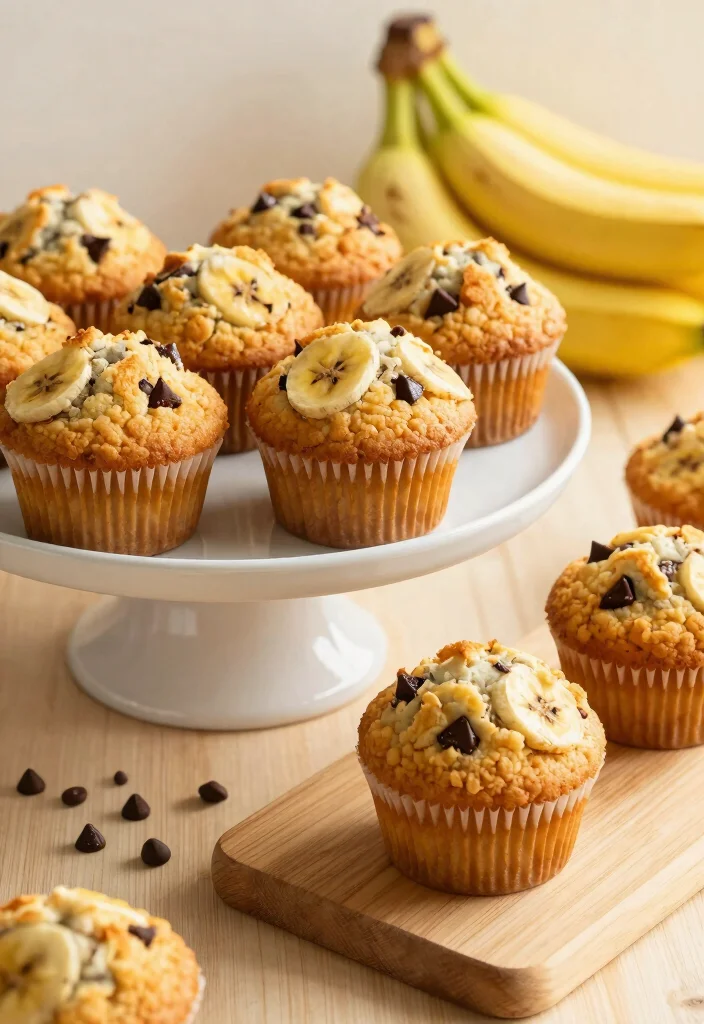 12 Healthy Ripe Banana Recipes for Sweet Snacks 23 12 Healthy Ripe Banana Recipes for Sweet Snacks 3. Banana Chocolate Chip Muffins 0