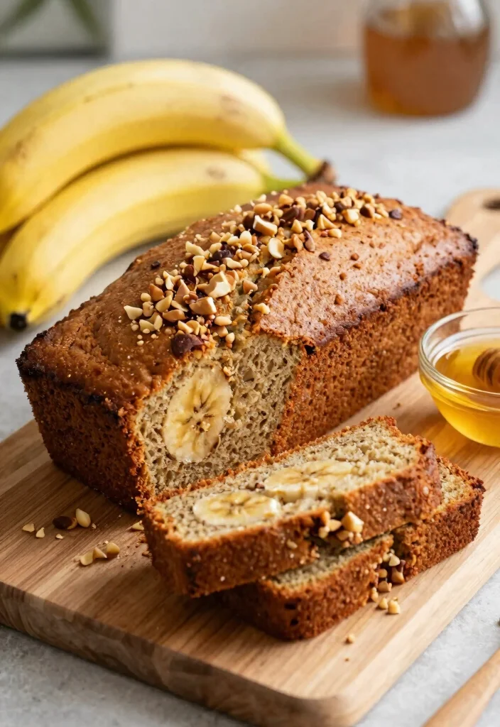 12 Healthy Ripe Banana Recipes for Sweet Snacks 35 12 Healthy Ripe Banana Recipes for Sweet Snacks 5. Healthy Banana Bread 0