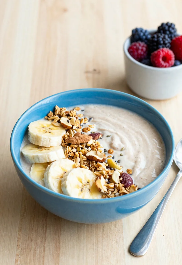 12 Healthy Ripe Banana Recipes for Sweet Snacks 36 12 Healthy Ripe Banana Recipes for Sweet Snacks 6. Banana Smoothie Bowl 0