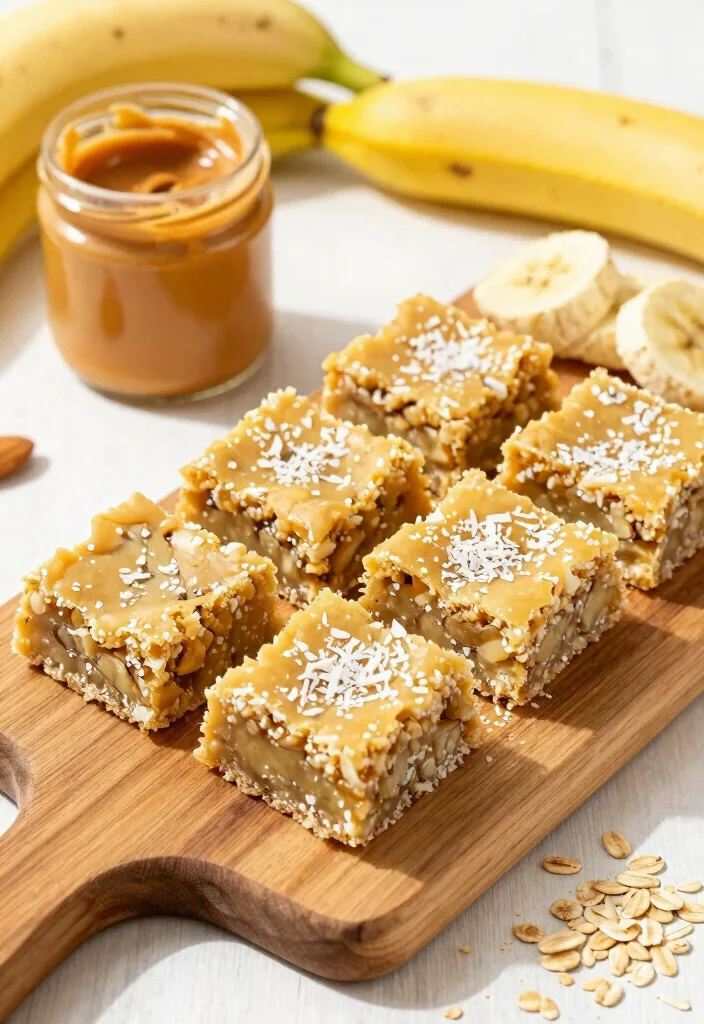 12 Healthy Ripe Banana Recipes for Sweet Snacks 49 12 Healthy Ripe Banana Recipes for Sweet Snacks 9. Banana Coconut Energy Bars 0