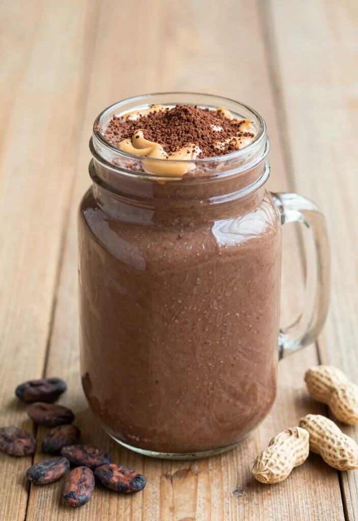 12 Healthy Smoothie Recipes for Daily Fuel 23 12 Healthy Smoothie Recipes for Daily Fuel 3. Chocolate Peanut Butter Protein Smoothie 0
