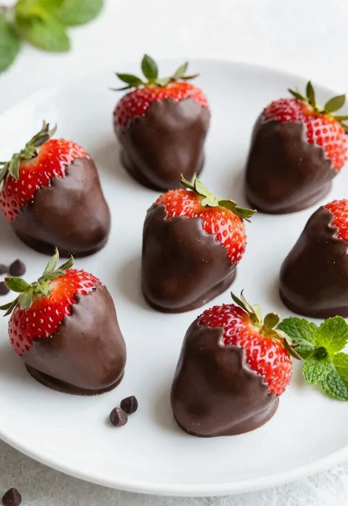 12 Healthy Snack Recipes for Smart Bites 62 12 Healthy Snack Recipes for Smart Bites 12. Dark Chocolate Dipped Strawberries 0 1