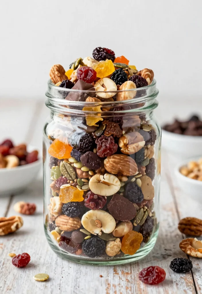 12 Healthy Snack Recipes for Smart Bites 26 12 Healthy Snack Recipes for Smart Bites 6. Homemade Trail Mix 0 1