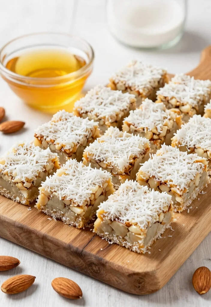 12 Healthy Snack Recipes for Smart Bites 49 12 Healthy Snack Recipes for Smart Bites 9. Almond Coconut Energy Bars 0 1