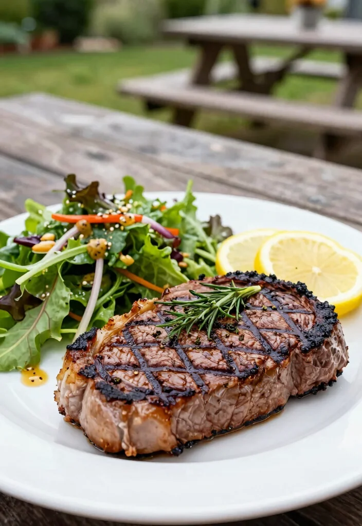 12 Healthy Steak Dinner Recipes for Clean Meals 1. Grilled Lemon Herb Steak 0