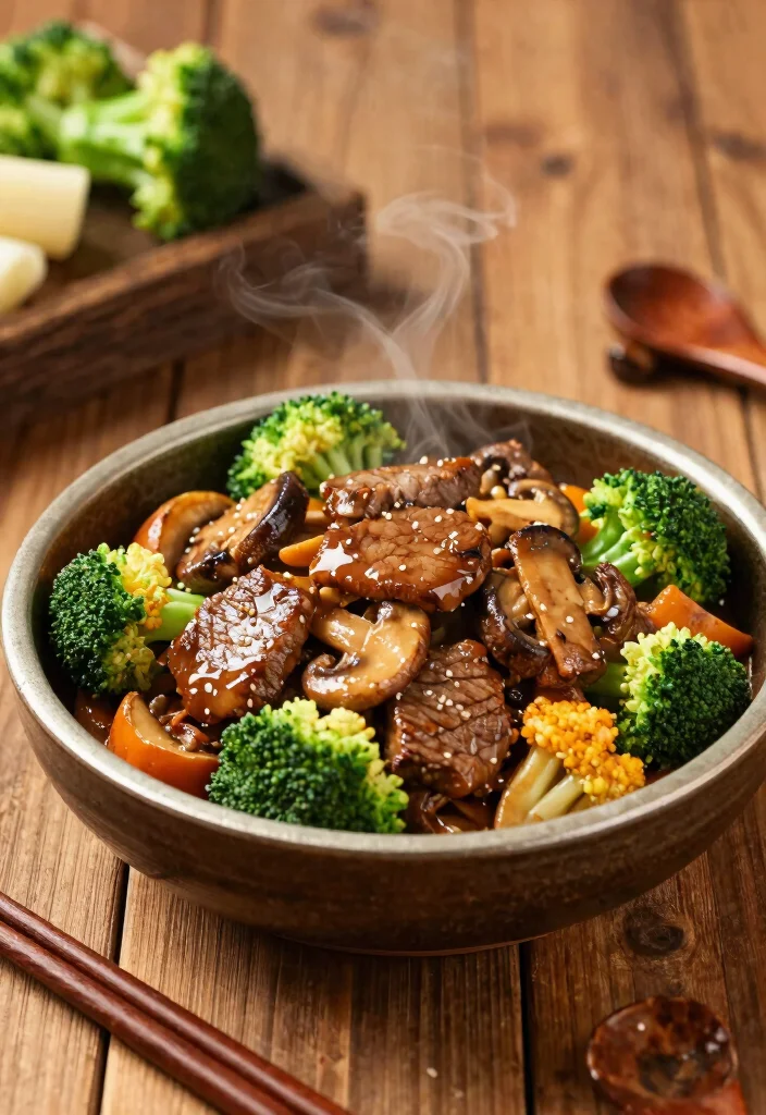 12 Healthy Steak Dinner Recipes for Clean Meals 12. Steak and Mushroom Stir Fry 0