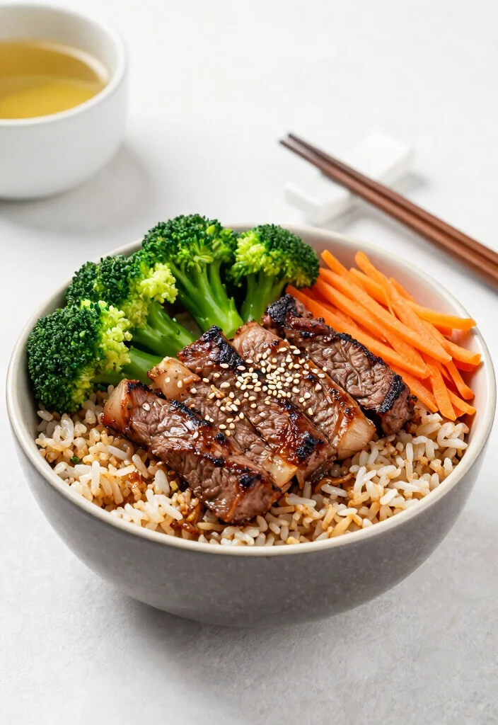 12 Healthy Steak Dinner Recipes for Clean Meals 5. Asian Style Steak Bowl 0
