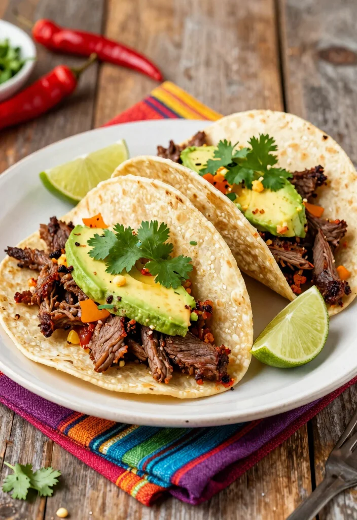 12 Healthy Steak Recipes for Lean Protein Meals 4. Spicy Steak Tacos with Avocado 0 1