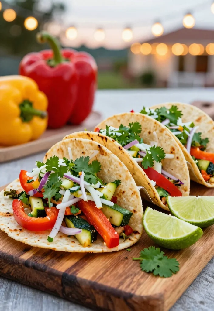 12 Healthy Summer Dinner Recipes for Light Nights 2 12 Healthy Summer Dinner Recipes for Light Nights 2. Grilled Vegetable Tacos with Cilantro Lime Slaw 0 1