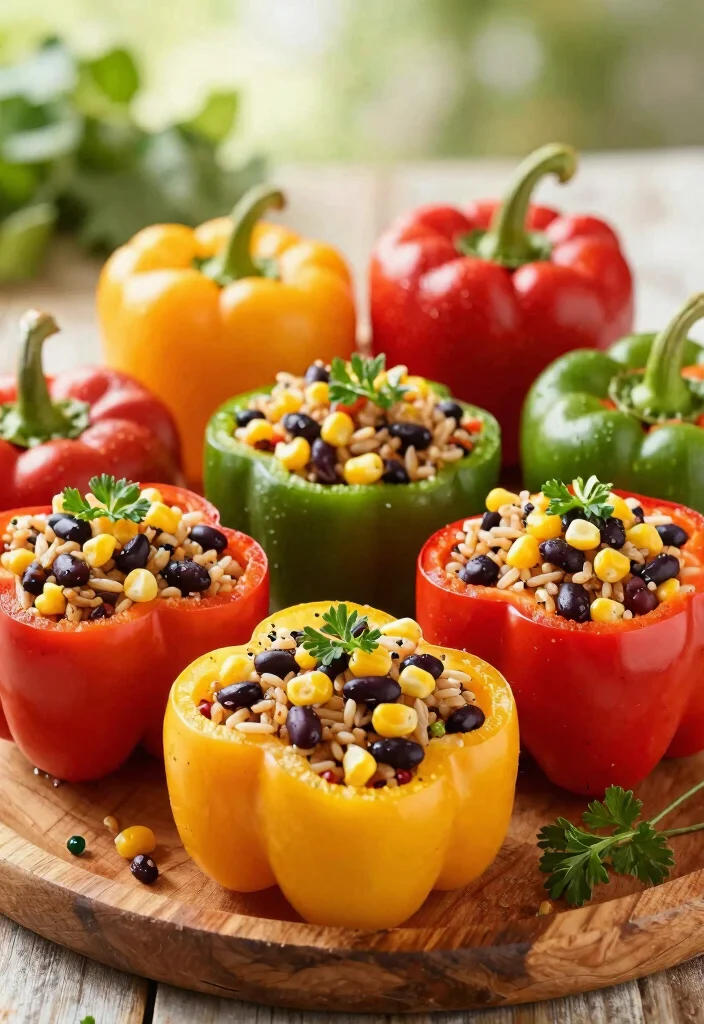 12 Healthy Summer Dinner Recipes for Light Nights 14 12 Healthy Summer Dinner Recipes for Light Nights 4. Stuffed Bell Peppers with Brown Rice and Black Beans 0 1