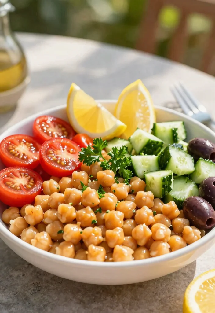 12 Healthy Summer Dinner Recipes for Light Nights 39 12 Healthy Summer Dinner Recipes for Light Nights 9. Mediterranean Chickpea Bowl 0 1