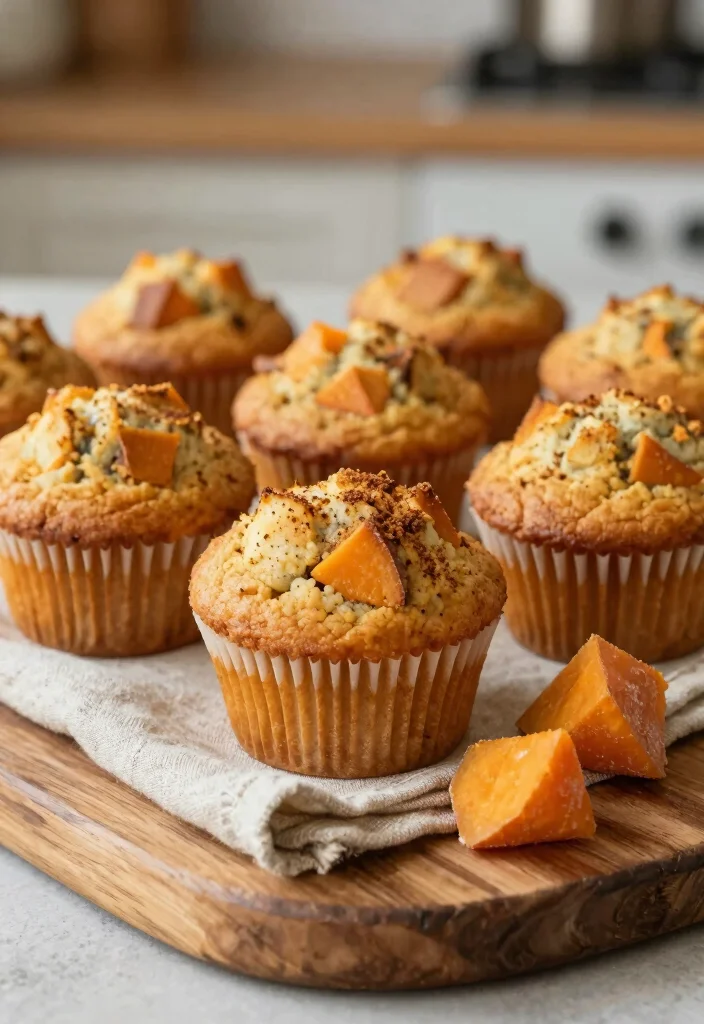 12 Healthy Sweet Potato Recipes for Wholesome Meals 12. Sweet Potato Muffins 0