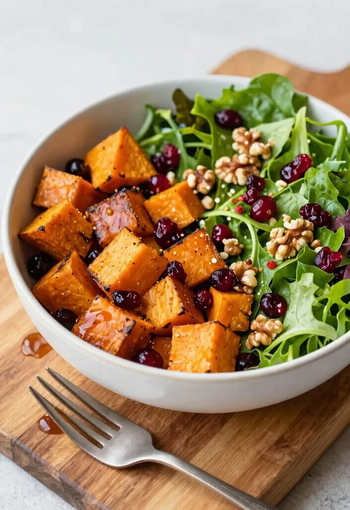 12 Healthy Sweet Potato Recipes for Wholesome Meals 3. Roasted Sweet Potato Salad 0