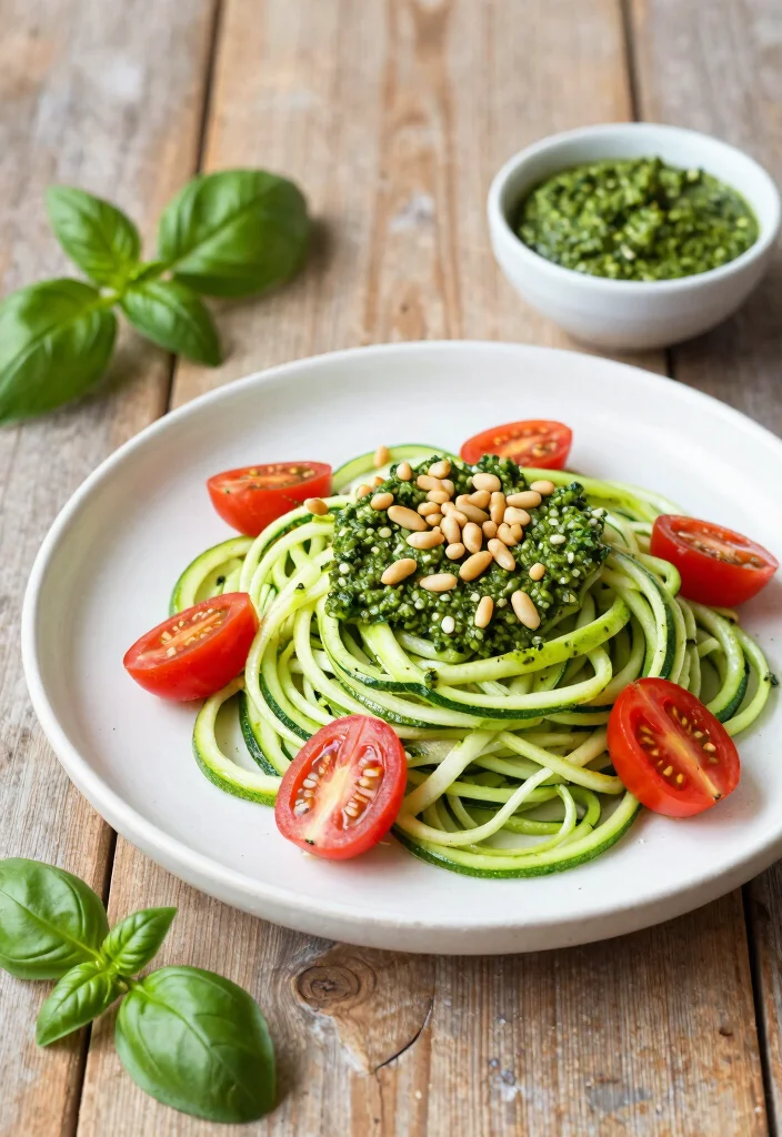 12 Healthy Vegetable Recipes for Simple Meals 1 12 Healthy Vegetable Recipes for Simple Meals 1. Zucchini Noodles with Pesto 0