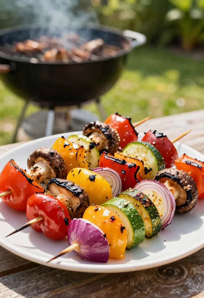 12 Healthy Vegetable Recipes for Simple Meals 51 12 Healthy Vegetable Recipes for Simple Meals 11. Grilled Vegetable Skewers 0