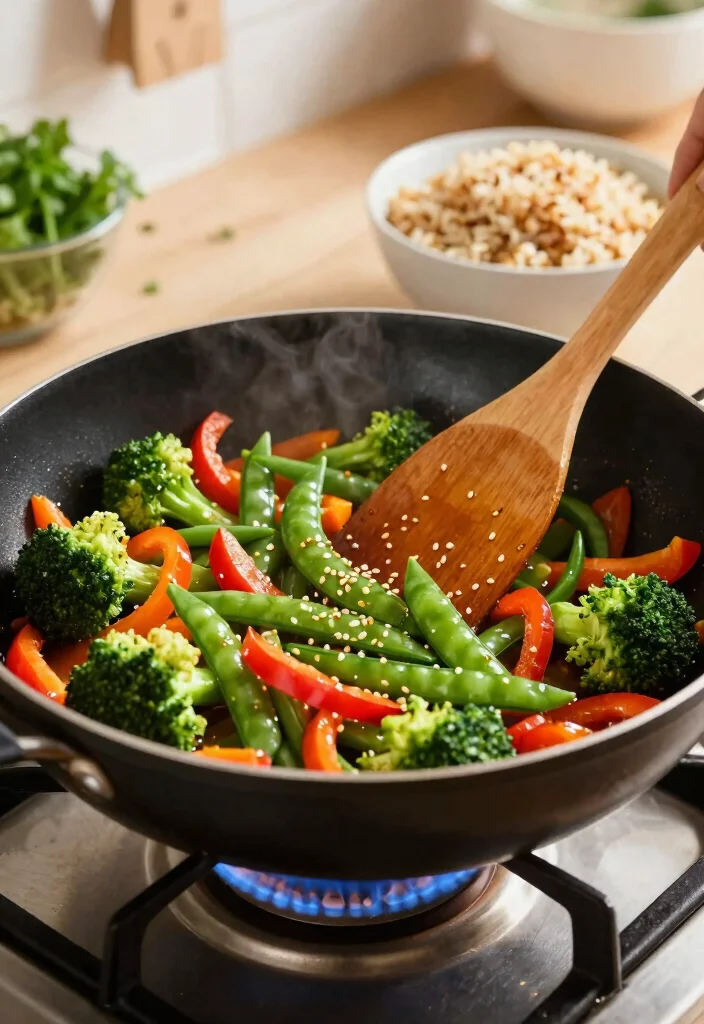 12 Healthy Vegetable Recipes for Simple Meals 12 12 Healthy Vegetable Recipes for Simple Meals 2. Colorful Vegetable Stir Fry 0