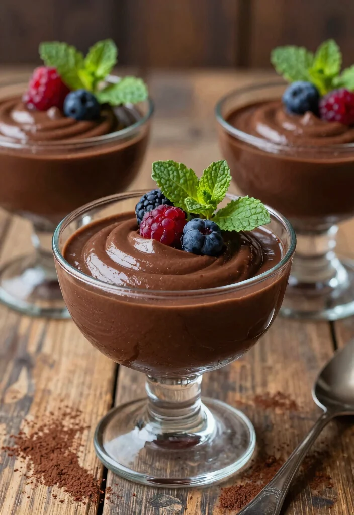 12 Healthy Vegetarian Recipes for Balanced Eating 62 12 Healthy Vegetarian Recipes for Balanced Eating 12. Chocolate Avocado Mousse 0