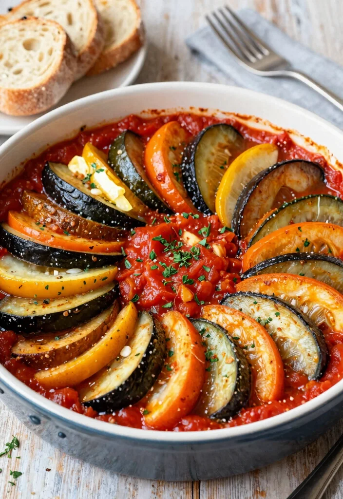12 Healthy Vegetarian Recipes for Balanced Living 51 12 Healthy Vegetarian Recipes for Balanced Living 11. Baked Ratatouille 0