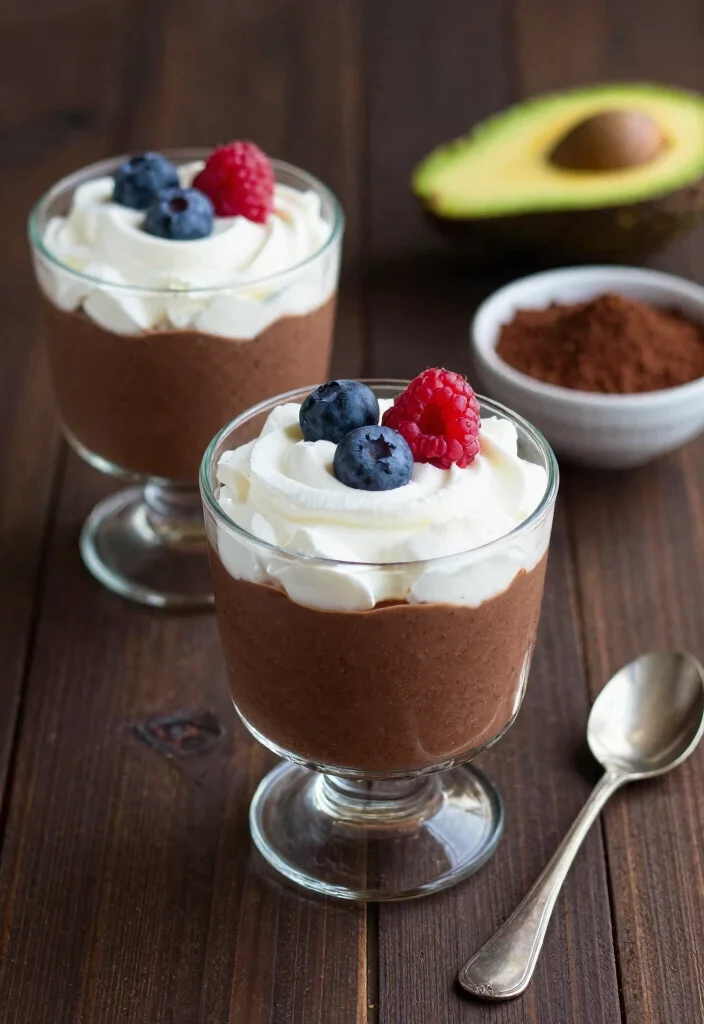 12 Healthy Vegetarian Recipes for Balanced Living 62 12 Healthy Vegetarian Recipes for Balanced Living 12. Chocolate Avocado Mousse 0