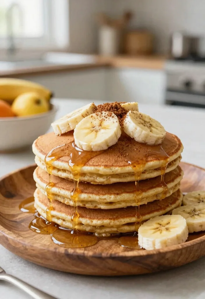 12 Healthy Vegetarian Recipes for Everyday Meals 62 12 Healthy Vegetarian Recipes for Everyday Meals 12. Banana Oatmeal Pancakes 0