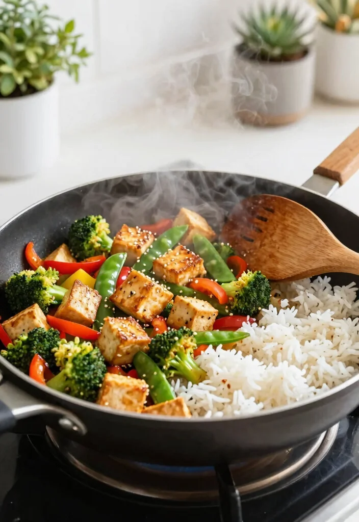 12 Healthy Vegetarian Recipes for Everyday Meals 12 12 Healthy Vegetarian Recipes for Everyday Meals 2. Veggie Stir Fry with Tofu 0