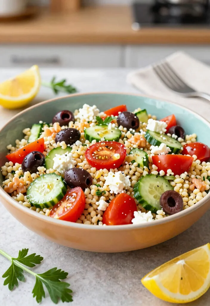 12 Healthy Vegetarian Recipes for Everyday Meals 59 12 Healthy Vegetarian Recipes for Everyday Meals 9. Mediterranean Couscous Salad 0