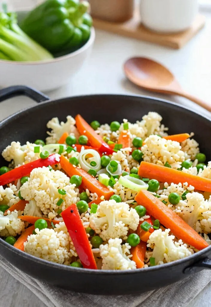 12 Healthy Veggie Recipes for Everyday Cooking 51 12 Healthy Veggie Recipes for Everyday Cooking 11. Cauliflower Rice Stir Fry 0