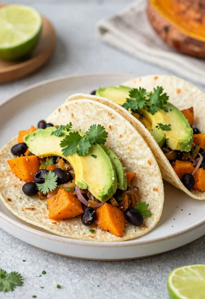 12 Healthy Veggie Recipes for Everyday Cooking 37 12 Healthy Veggie Recipes for Everyday Cooking 7. Sweet Potato and Black Bean Tacos 0