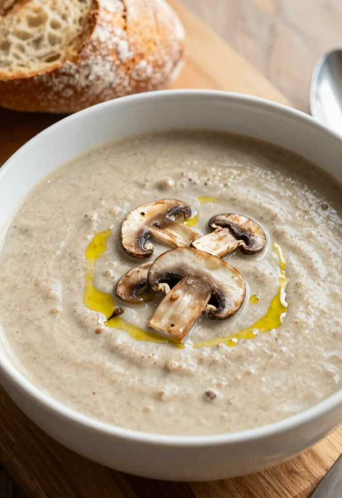 12 Hearty Vegetarian Soup Recipes for Cozy Bowls 50 12 Hearty Vegetarian Soup Recipes for Cozy Bowls 10. Creamy Mushroom Soup 0