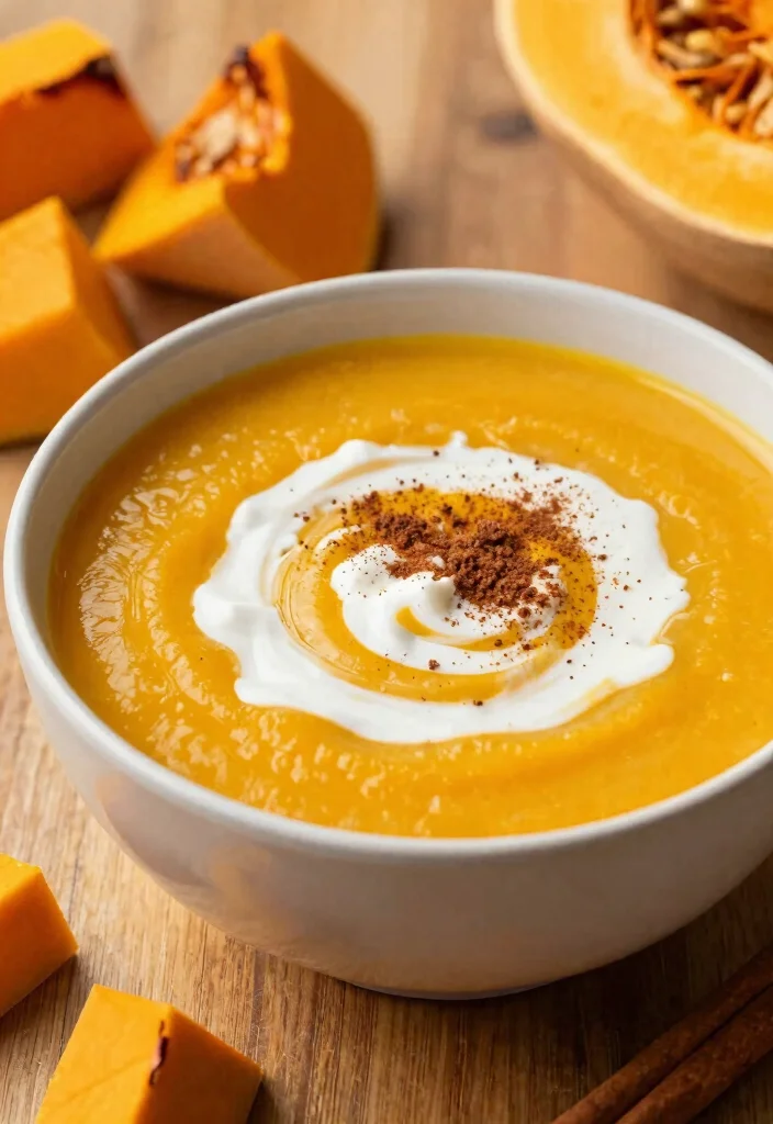 12 Hearty Vegetarian Soup Recipes for Cozy Bowls 23 12 Hearty Vegetarian Soup Recipes for Cozy Bowls 3. Creamy Butternut Squash Soup 0