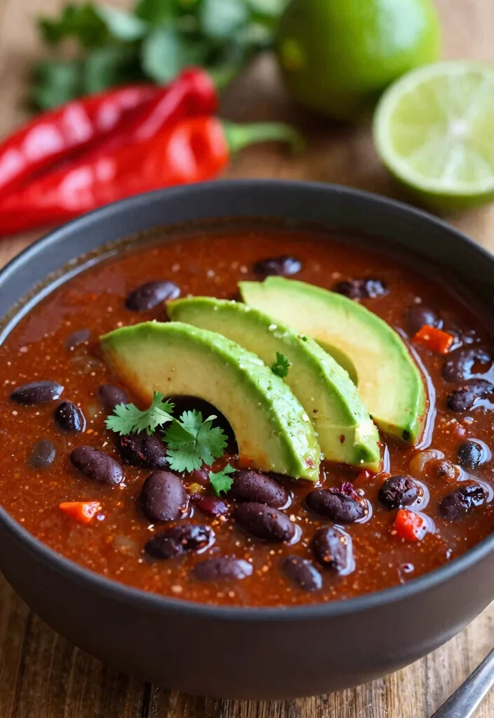 12 Hearty Vegetarian Soup Recipes for Cozy Bowls 24 12 Hearty Vegetarian Soup Recipes for Cozy Bowls 4. Spicy Black Bean Soup 0