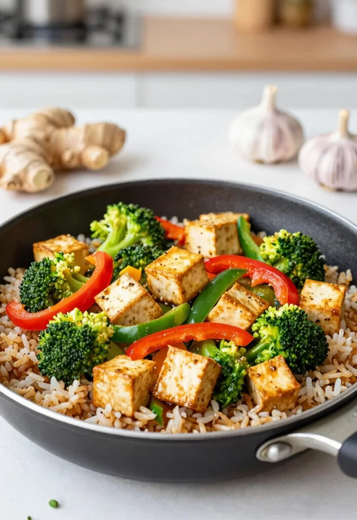 12 High Protein Vegetarian Recipes for Energy 7. Tofu Stir Fry 0