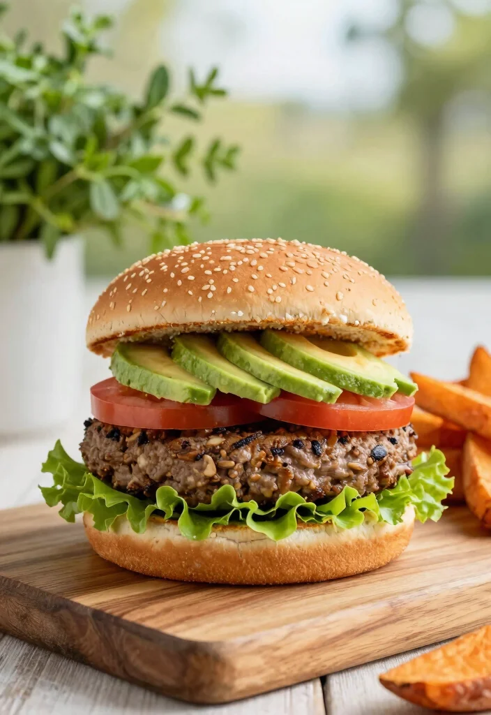 12 High Protein Vegetarian Recipes for Filling Meals 5. High Protein Veggie Burger 0