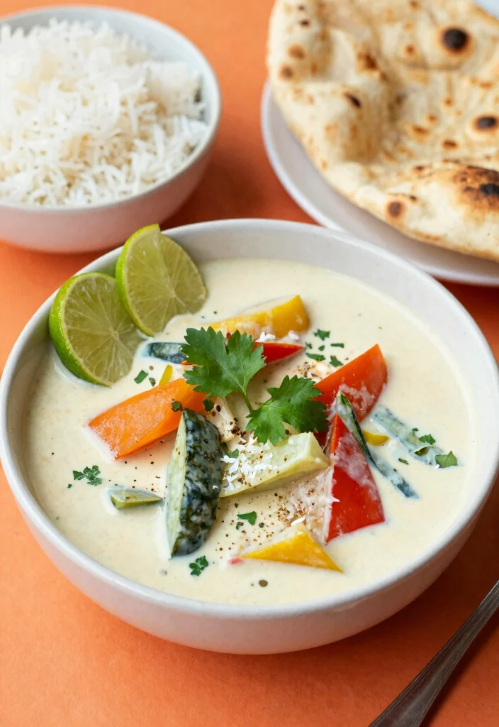 12 Indian Vegetarian Dinner Recipes for Family Meals 52 12 Indian Vegetarian Dinner Recipes for Family Meals 12. Coconut Curry with Vegetables 0