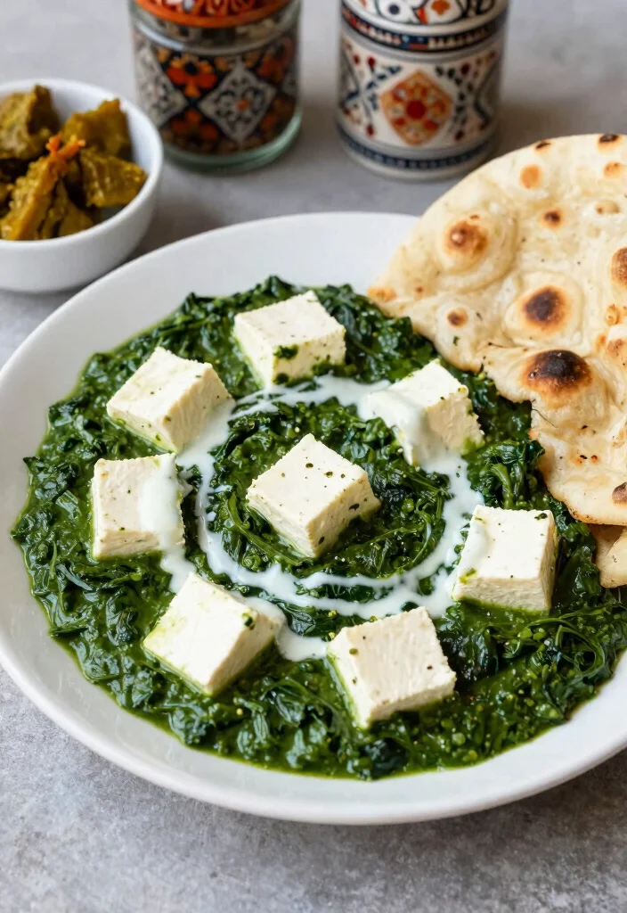 12 Indian Vegetarian Recipes for Home Cooks 13 12 Indian Vegetarian Recipes for Home Cooks 3. Palak Paneer Creamy Spinach Goodness 0