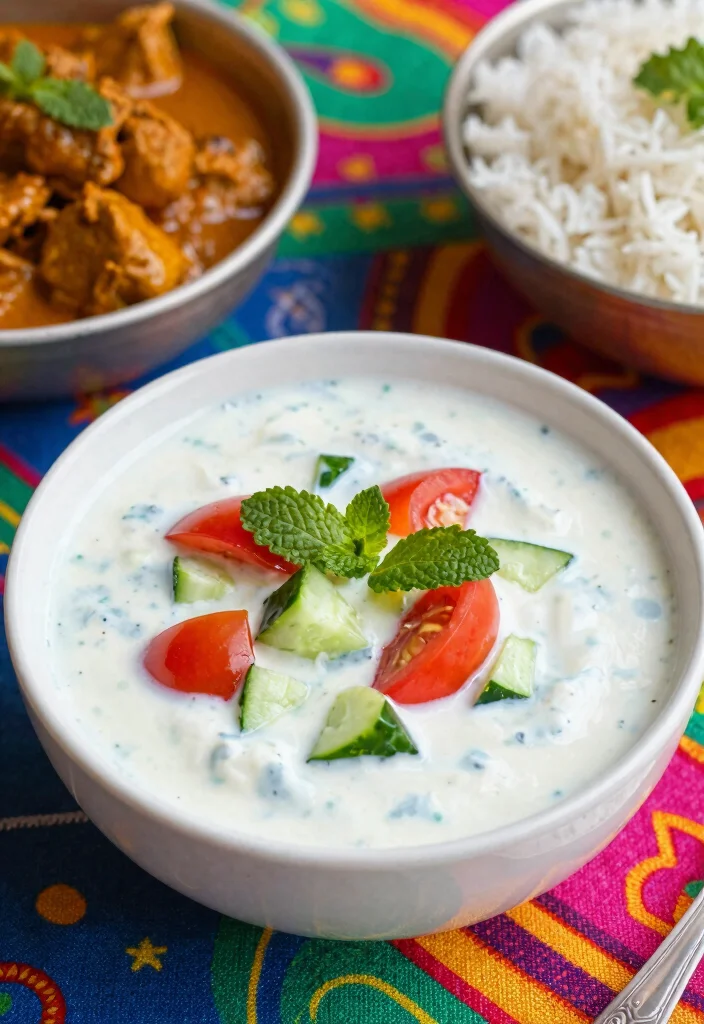 12 Indian Vegetarian Recipes for Traditional Meals 51 12 Indian Vegetarian Recipes for Traditional Meals 10. Raita 0