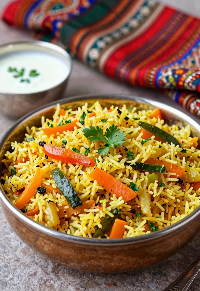 12 Indian Vegetarian Recipes for Traditional Meals 62 12 Indian Vegetarian Recipes for Traditional Meals 11. Pulao 0