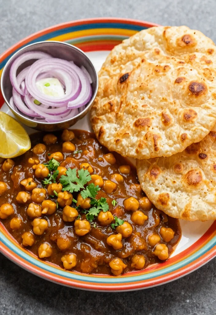 12 Indian Vegetarian Recipes for Traditional Meals 13 12 Indian Vegetarian Recipes for Traditional Meals 2. Chole Bhature 0