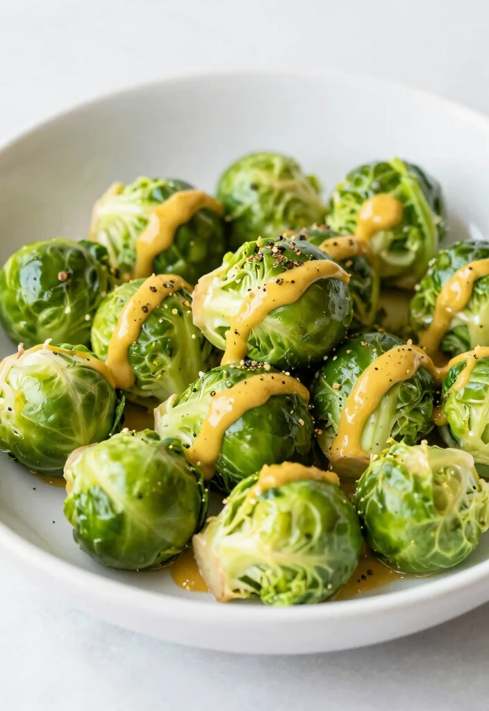 12 Keto Brussels Sprout Recipes for Savory Sides 12. Brussels Sprouts with Mustard Dressing 0