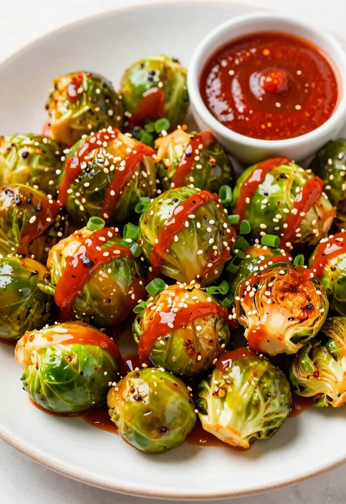12 Keto Brussels Sprout Recipes for Savory Sides 6. Spicy Brussels Sprouts with Sriracha 0
