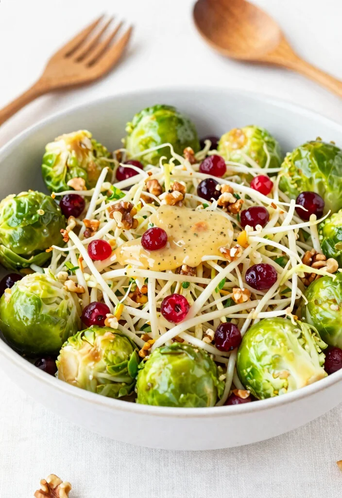 12 Keto Brussels Sprout Recipes for Savory Sides 8. Brussels Sprouts Salad with Cranberries and Walnuts 0