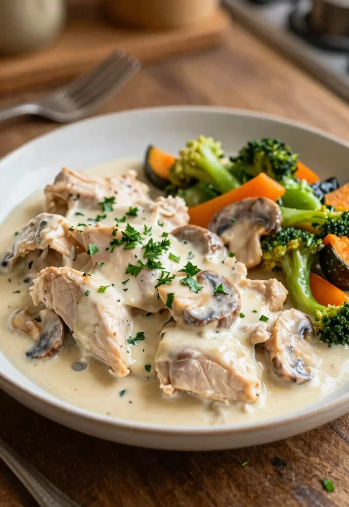 12 Keto Chicken Breast Recipes for Lean Dinners 4. Creamy Garlic Mushroom Chicken 0