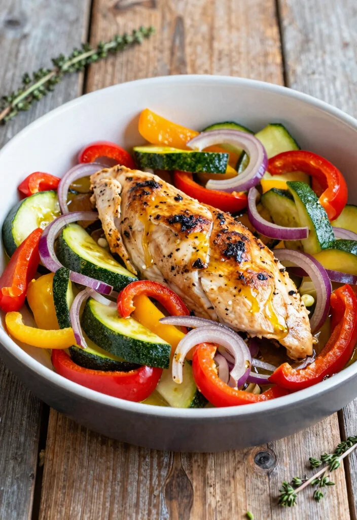 12 Keto Chicken Breast Recipes for Lean Dinners 6. One Pan Greek Chicken and Vegetables 0