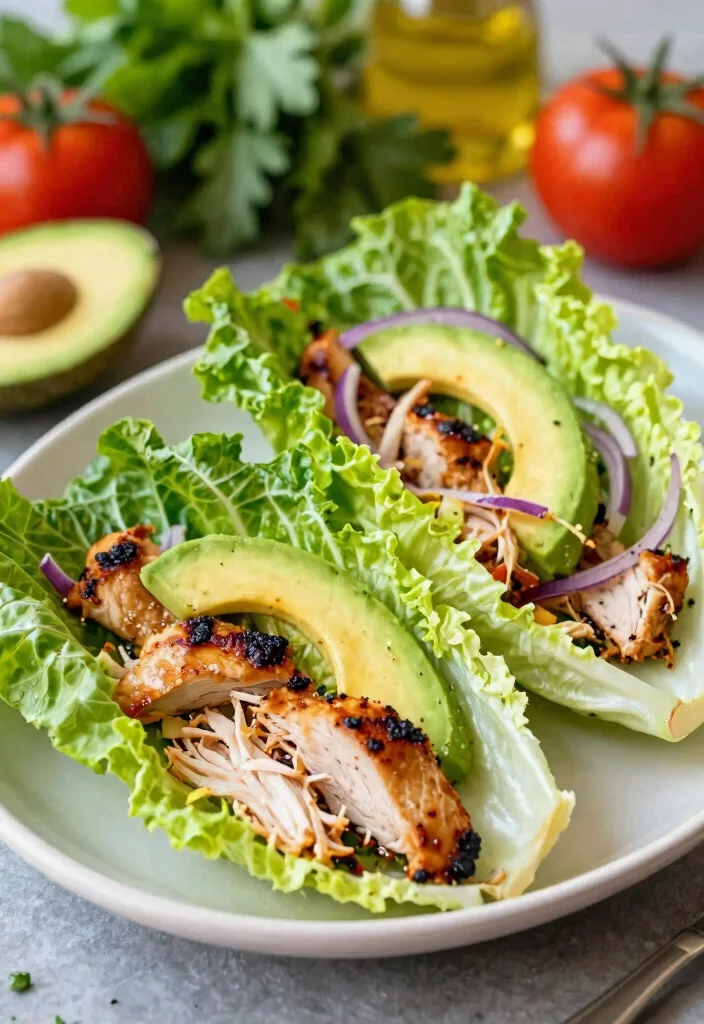 12 Keto Chicken Breast Recipes for Lean Dinners 7. BBQ Chicken Lettuce Wraps 0