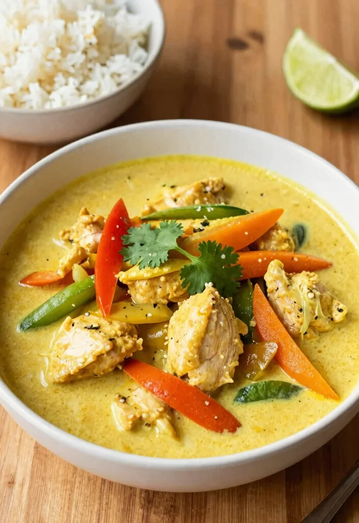 12 Keto Chicken Crockpot Recipes for Hands Off Cooking 7. Coconut Curry Chicken 0